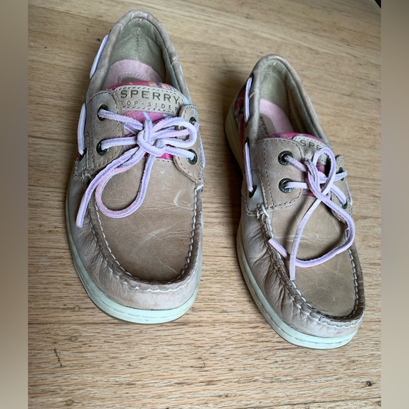 Plaid pink Sperry topsides loafer women’s size 7.5 - Picture 7 of 10